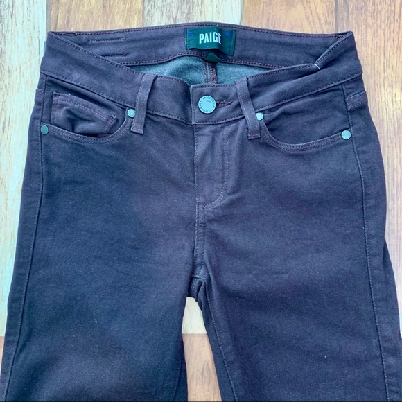 Paige Verdugo Ankle Jeans in Java Brown - Picture 6 of 12